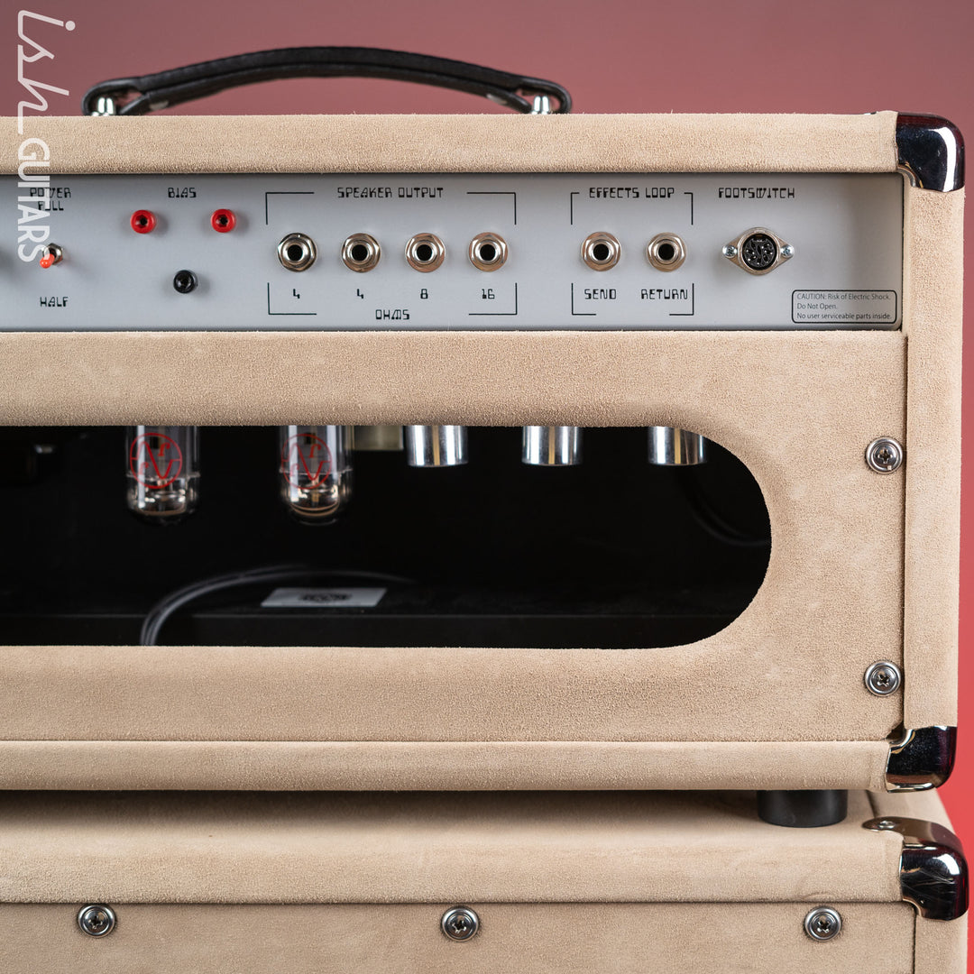 Wonderland Overdrive V2 by Amplified Nation &amp; AN-65 1x12 Speaker Cabinet Dogwood Suede