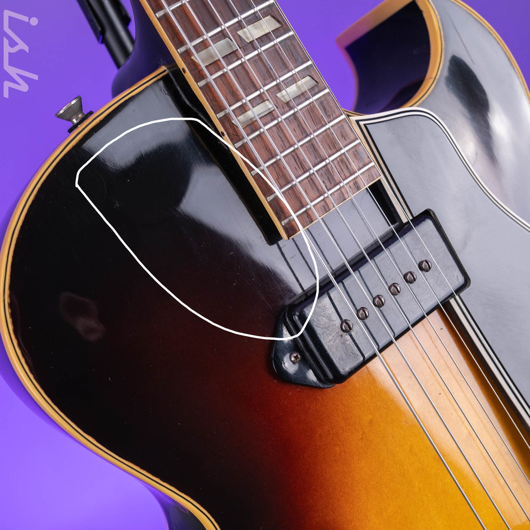 1955-1956 Gibson ES-175 REFIN Sunburst