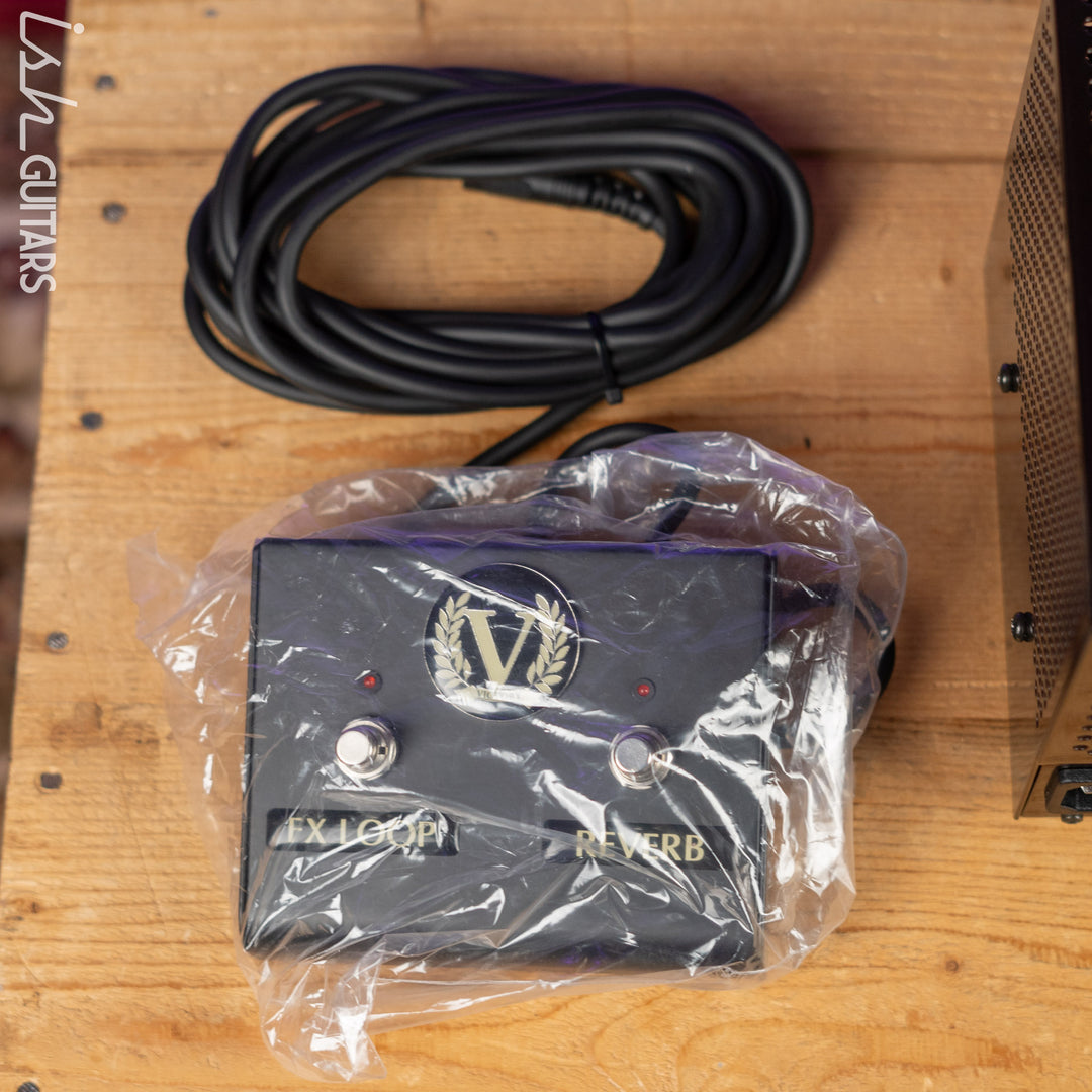 Victory VC35 "The Copper" Guitar Amplifier Head w/ V112-VB Gold 1x12 Cabinet