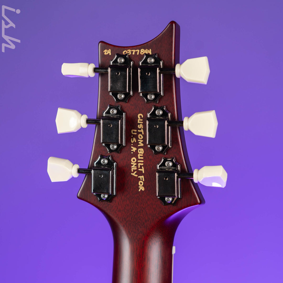 PRS McCarty 594 Singlecut Wood Library Brazilian Rosewood Fretboard Black Satin