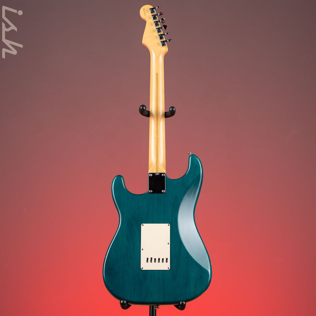 2002 Fender Highway One Stratocaster Transparent Satin Blue
