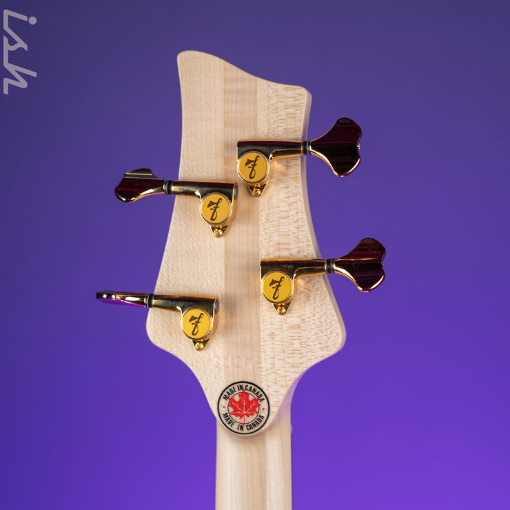 F Bass VF4-J Spalted Maple Natural Matte