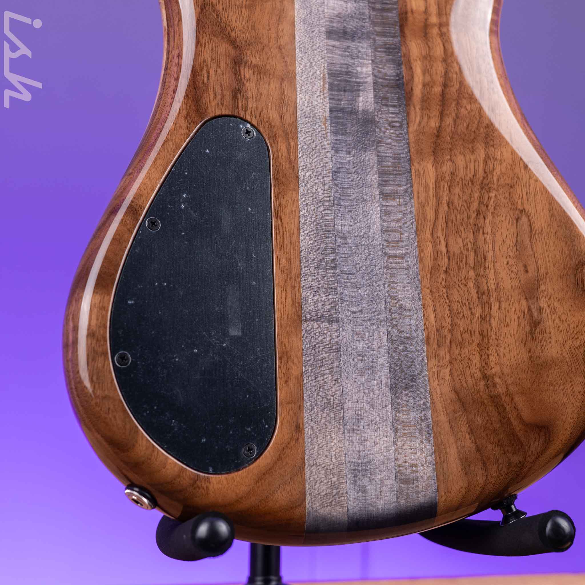 Spector USA NS-2 4-String Bass Natural Spalted Maple Charcoal