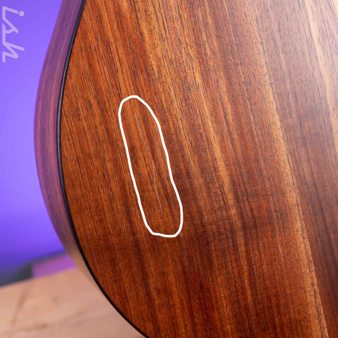 Taylor 724ce Acoustic-Electric Guitar Natural Hawaiian Koa Demo