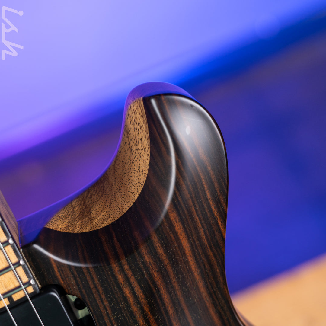 2021 PRS Private Stock Custom 24 Semi-Hollow Macassar Ebony Satin Nitro