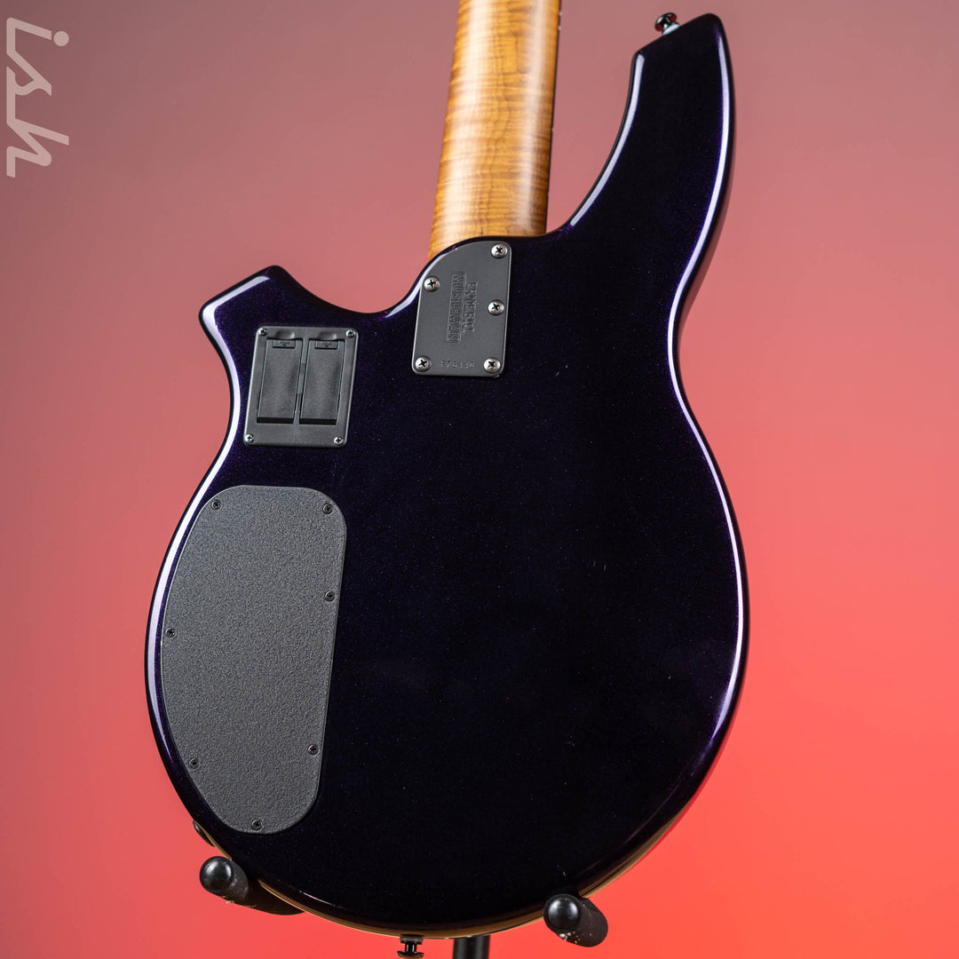 2018 Ernie Ball Music Man Bongo 5 String Limited Edition Barolo Purple