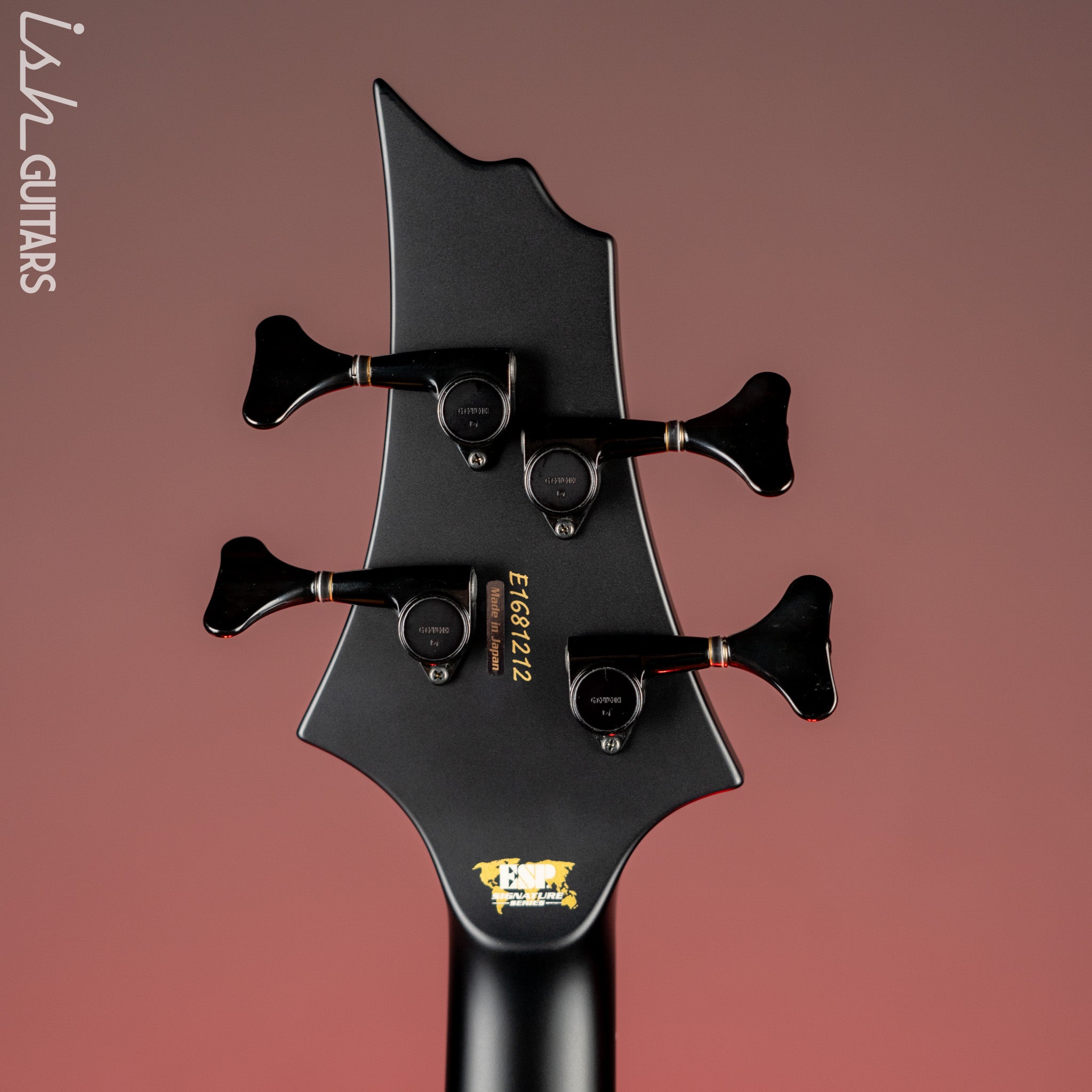 2022 ESP Guitars Tom Araya FRX Signature Bass MIJ Custom Shop