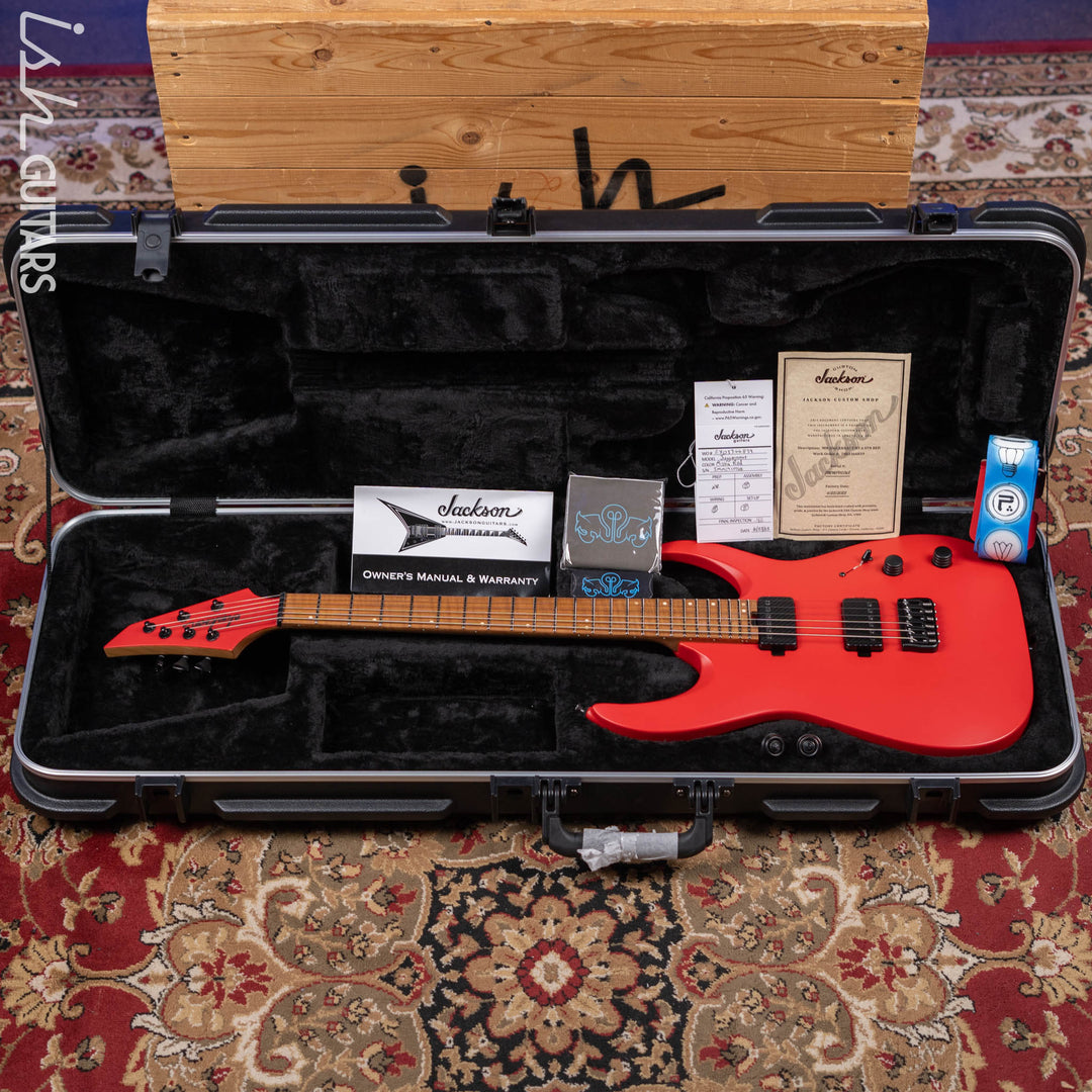 Jackson USA Series Misha Mansoor Signature Juggernaut HT6 Satin Red