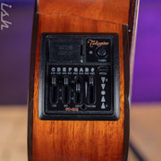 Takamine EF407 New Yorker Parlor Acoustic-Electric Guitar Natural