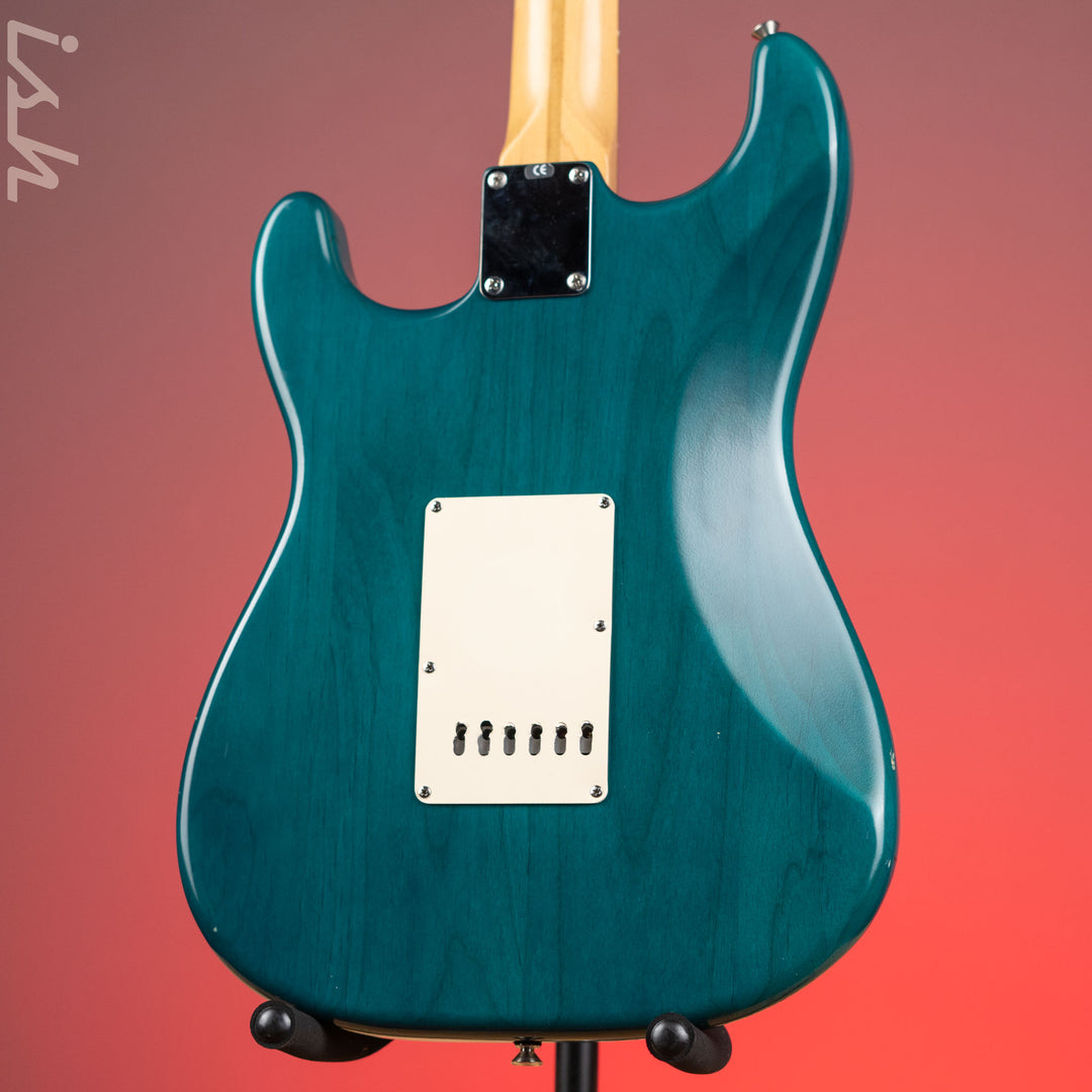 2002 Fender Highway One Stratocaster Transparent Satin Blue