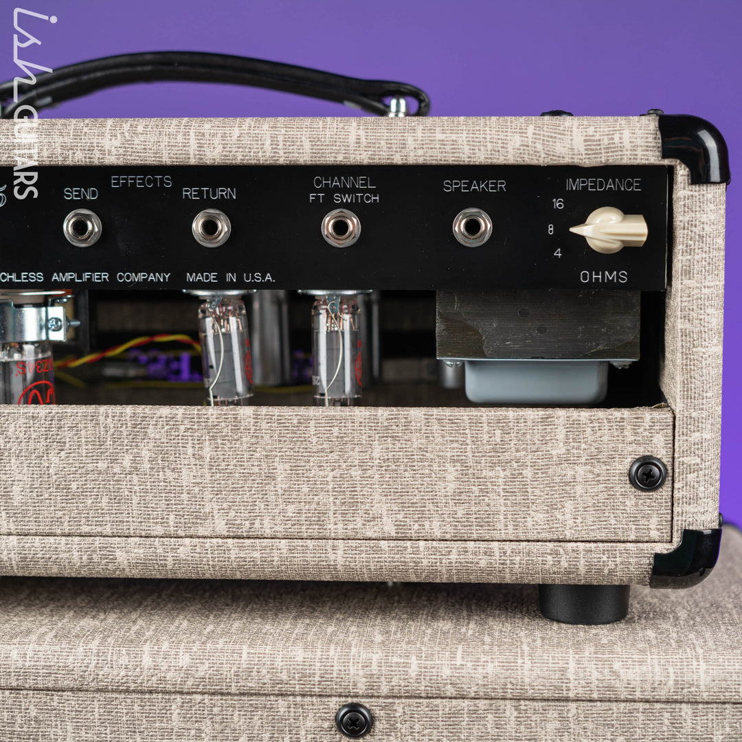 Matchless HC-15 Amplifier Head &amp; ESS 1x12 Cabinet Fawn