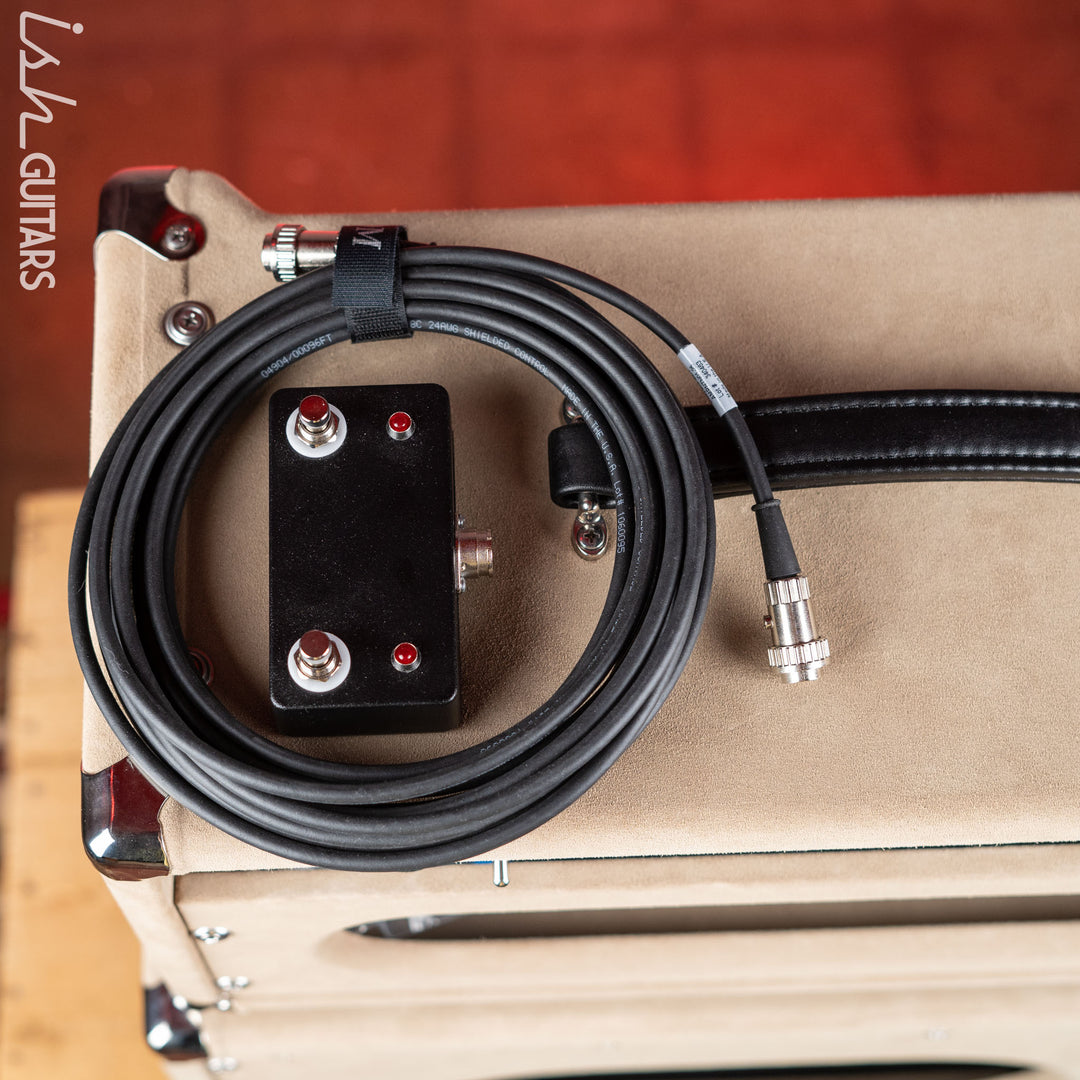 Wonderland Overdrive V2 by Amplified Nation &amp; AN-65 1x12 Speaker Cabinet Dogwood Suede