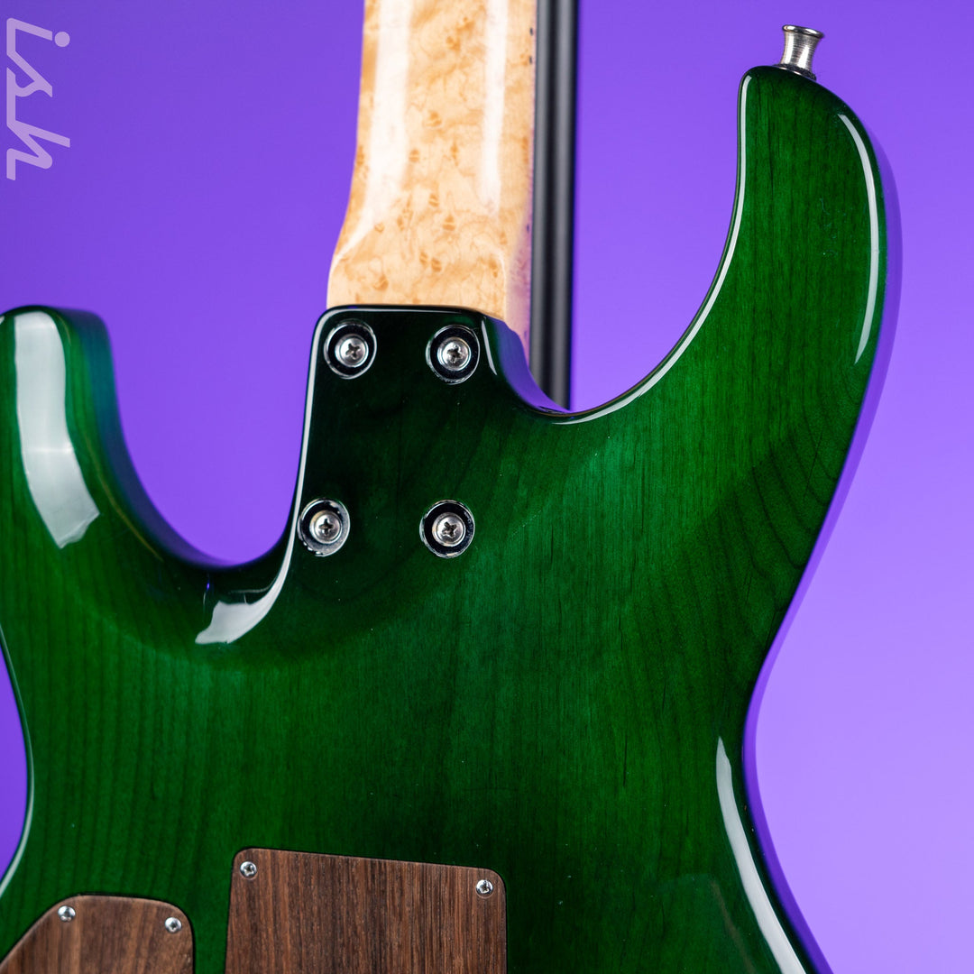 JP Guitars Luna Emerald Green Quilt
