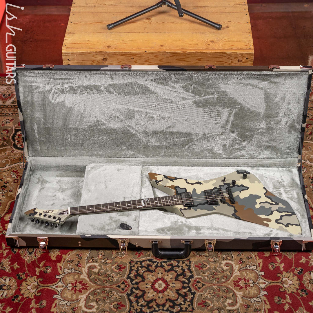 ESP LTD James Hetfield Signature Snakebyte Electric Guitar Camo