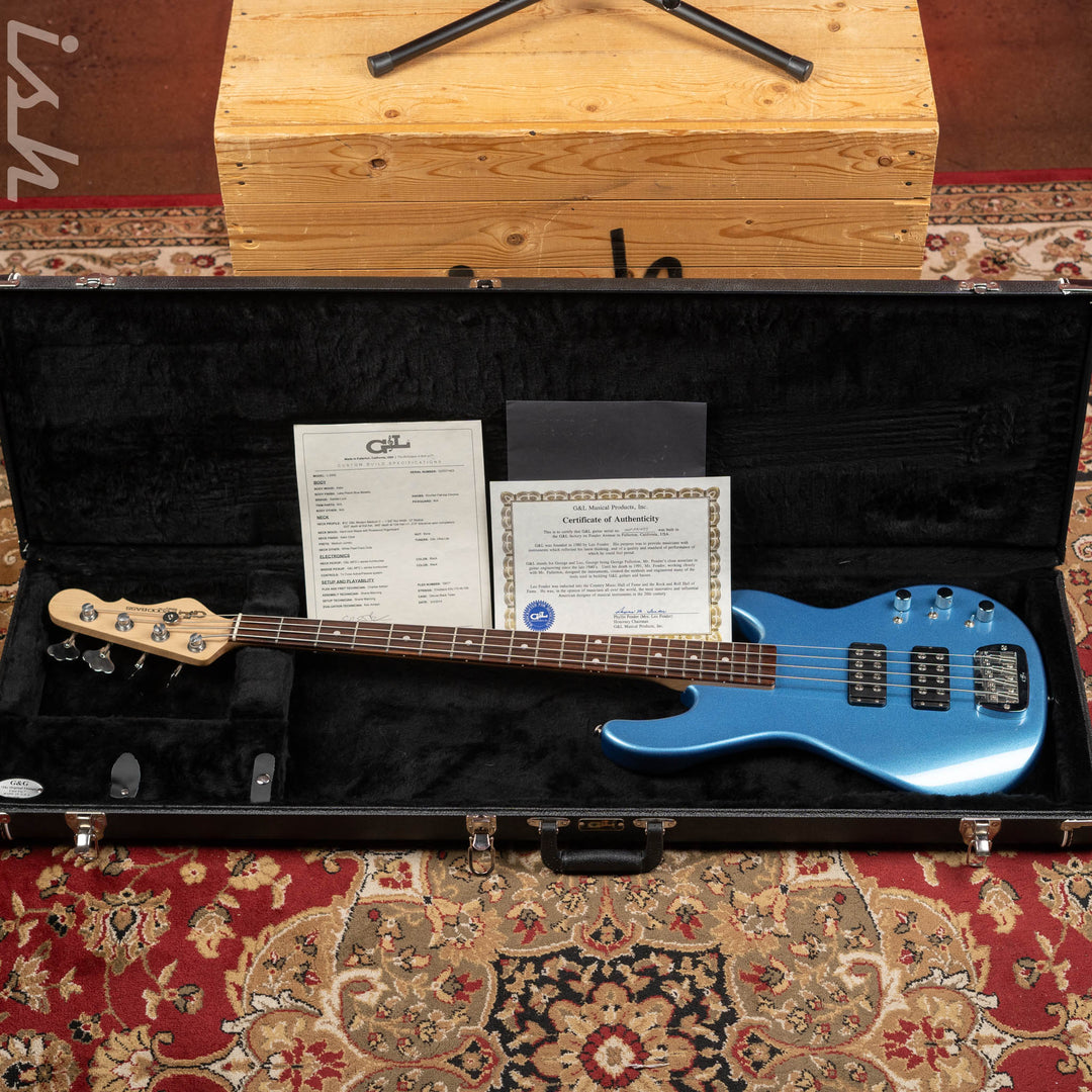 2014 G&amp;L L-2000 Lake Placid Blue Metallic