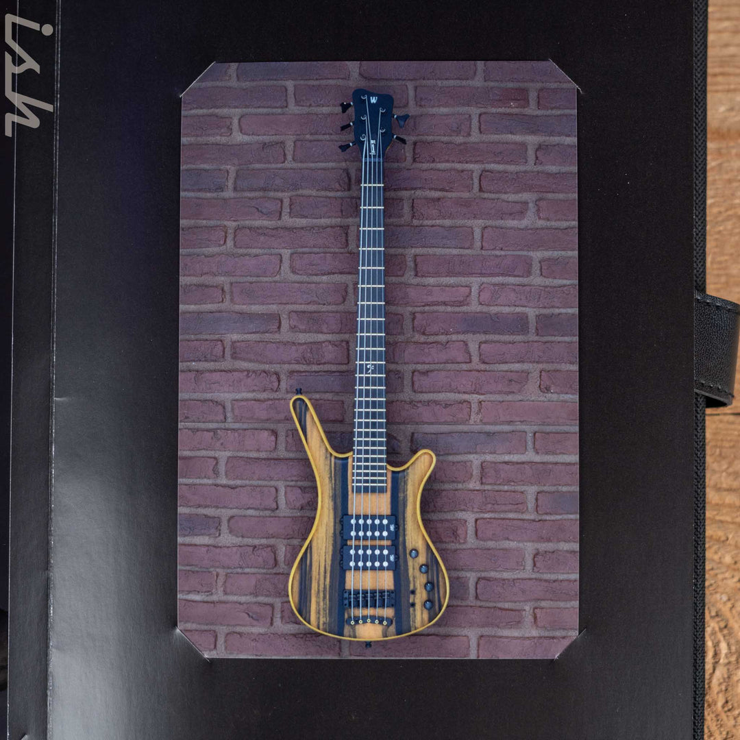 Warwick Teambuilt Corvette $$ Bolt-On Limited Edition 5-String Bolt-On Bass Natural Oil Finish