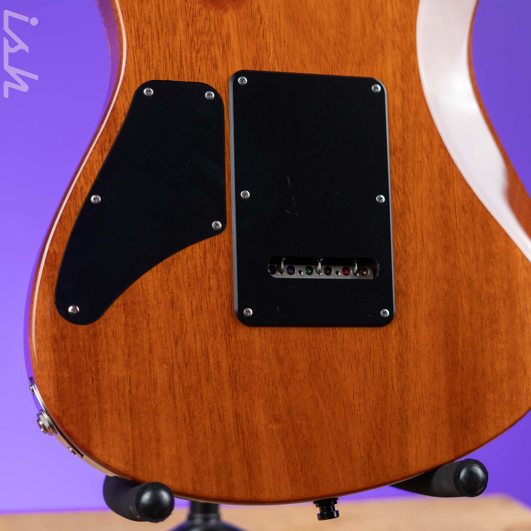 2015 Suhr Modern Carve Top Natural Curl Koa