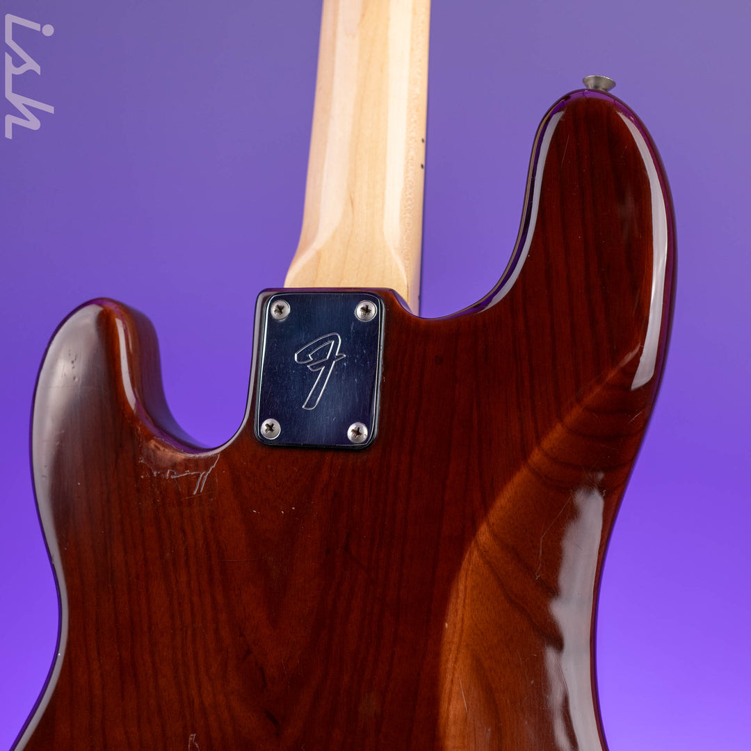1976 Fender Fretless P Bass Mocha Brown