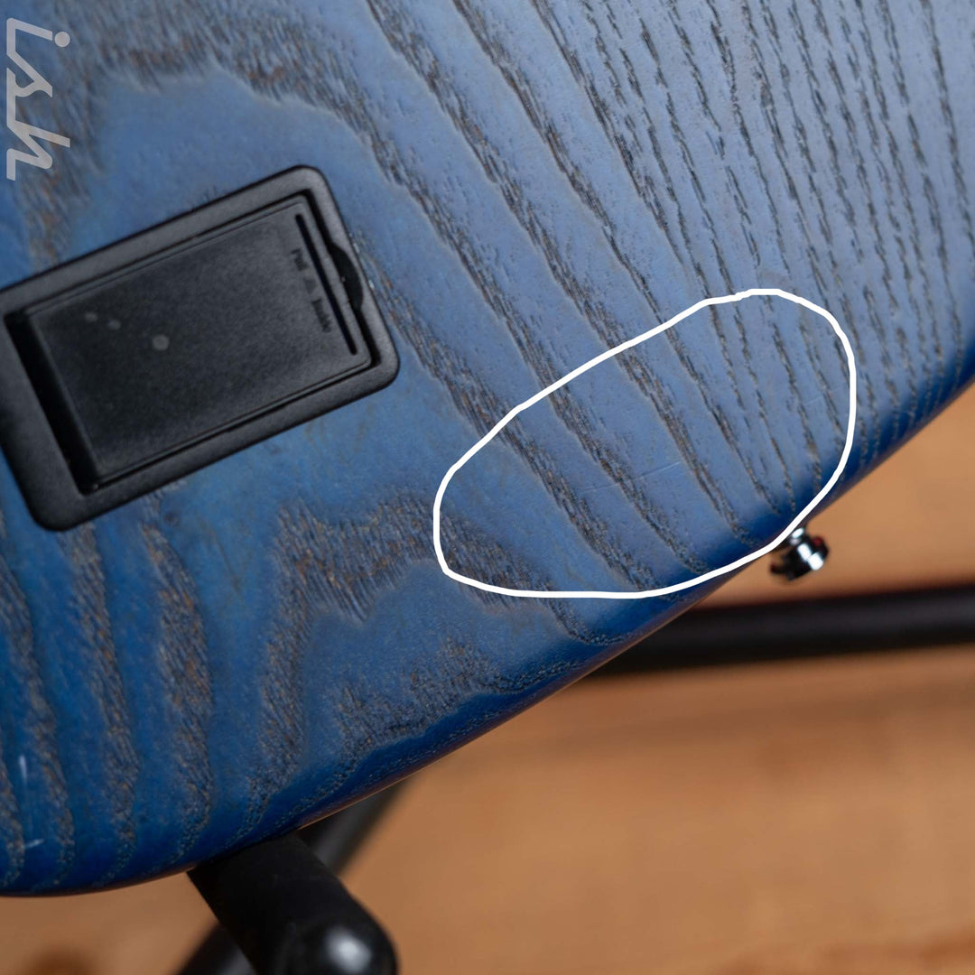 2015 Mayones Jabba 5 Custom Trans Blue