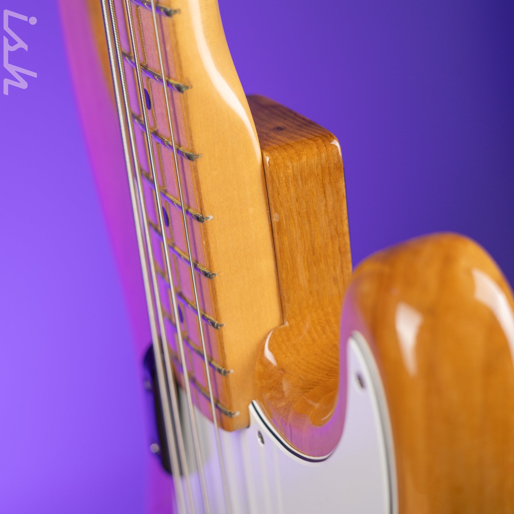 1976 Fender USA Precision Bass Natural 1 Owner, Original Receipt