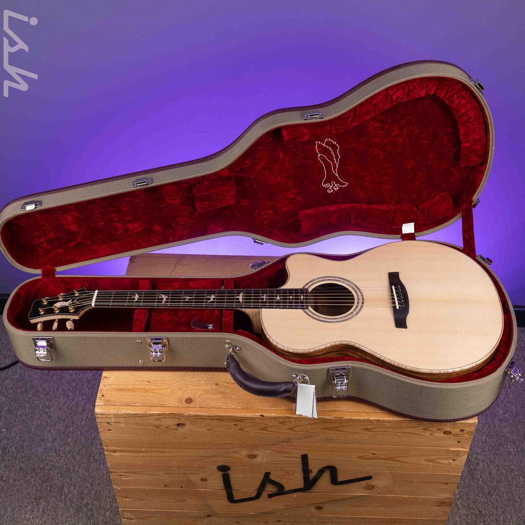 PRS Private Stock Angelus Cutaway European Spruce Zebrawood