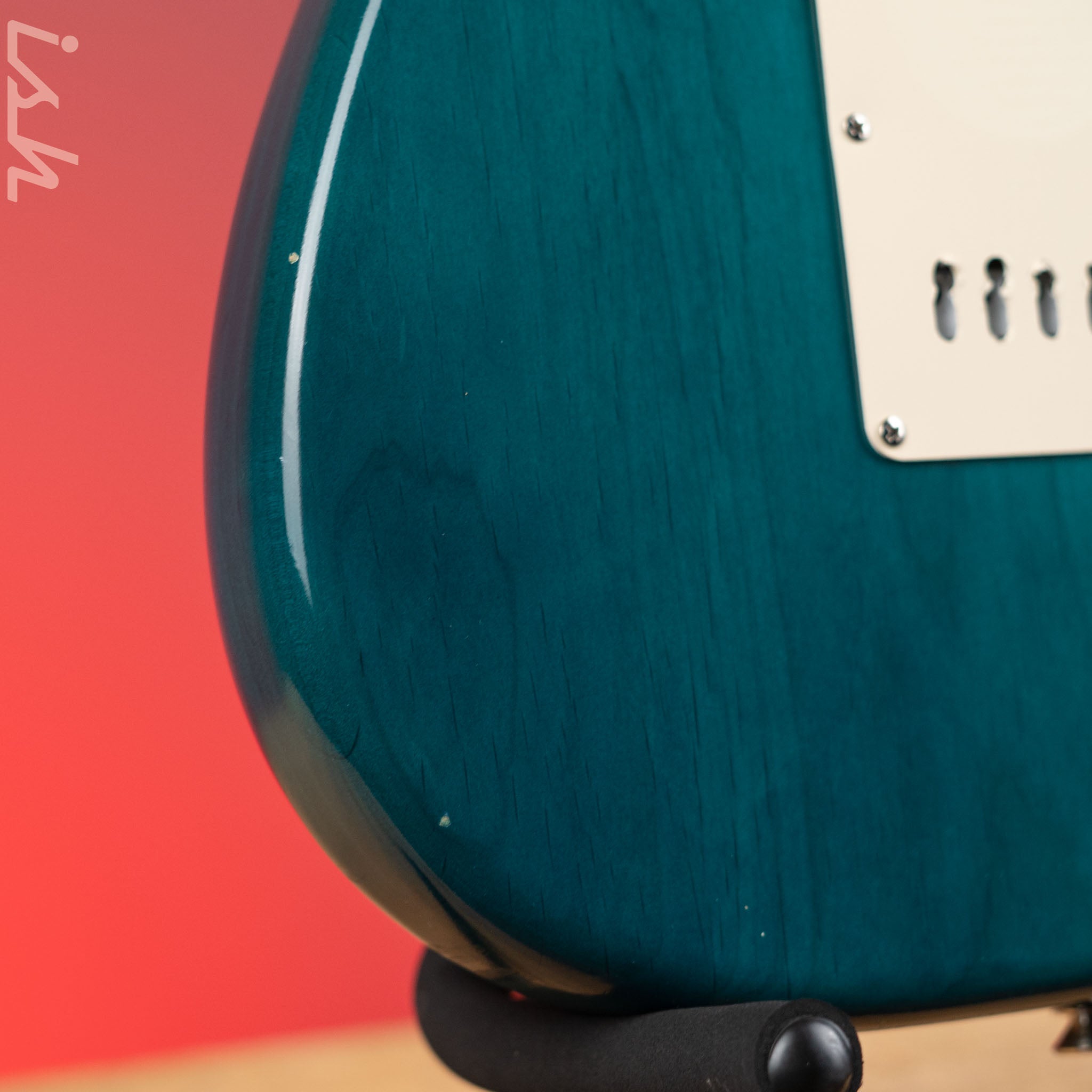 2002 Fender Highway One Stratocaster Transparent Satin Blue – Ish