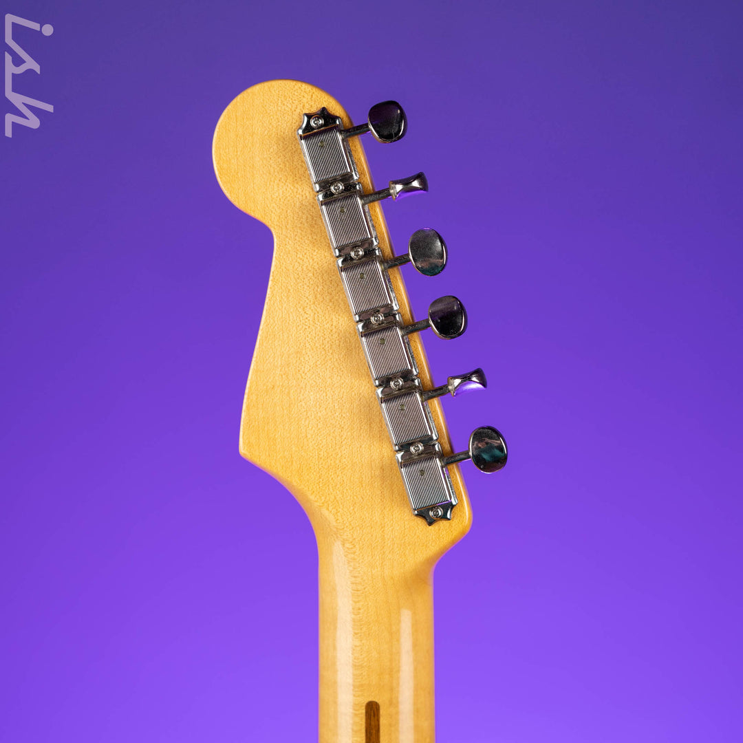 2018 Fender Eric Johnson Signature Thinline Strat Semi-Hollow Electric Guitar Vintage White