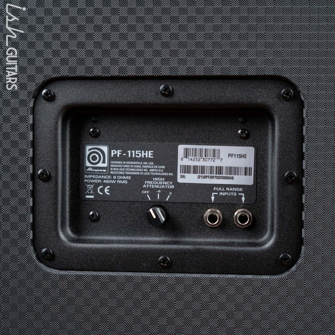 2019 Ampeg PF-50T Portaflex Bass Amplifier Head and PF-115HE Cab