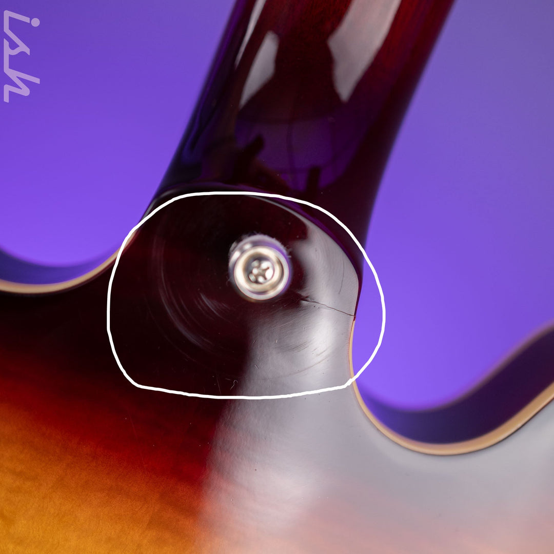 2020 Epiphone ES-335 Figured Semi-Hollow Raspberry Tea Burst