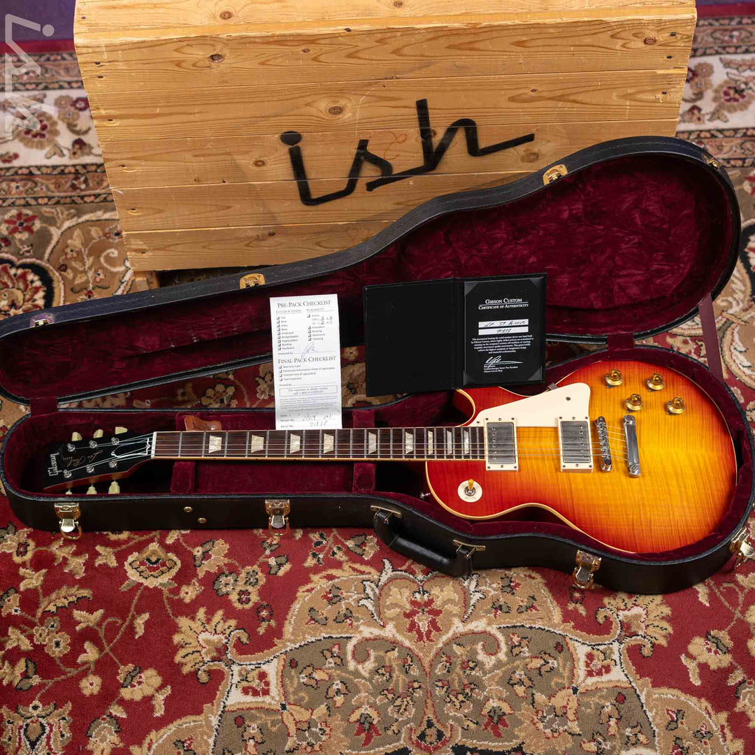 2011 Gibson Custom Shop 59 Reissue Washed Cherry Sunburst
