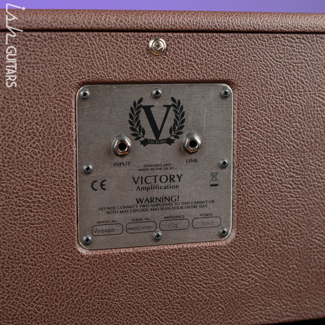 Victory VC35 "The Copper" Guitar Amplifier Head w/ V112-VB Gold 1x12 Cabinet
