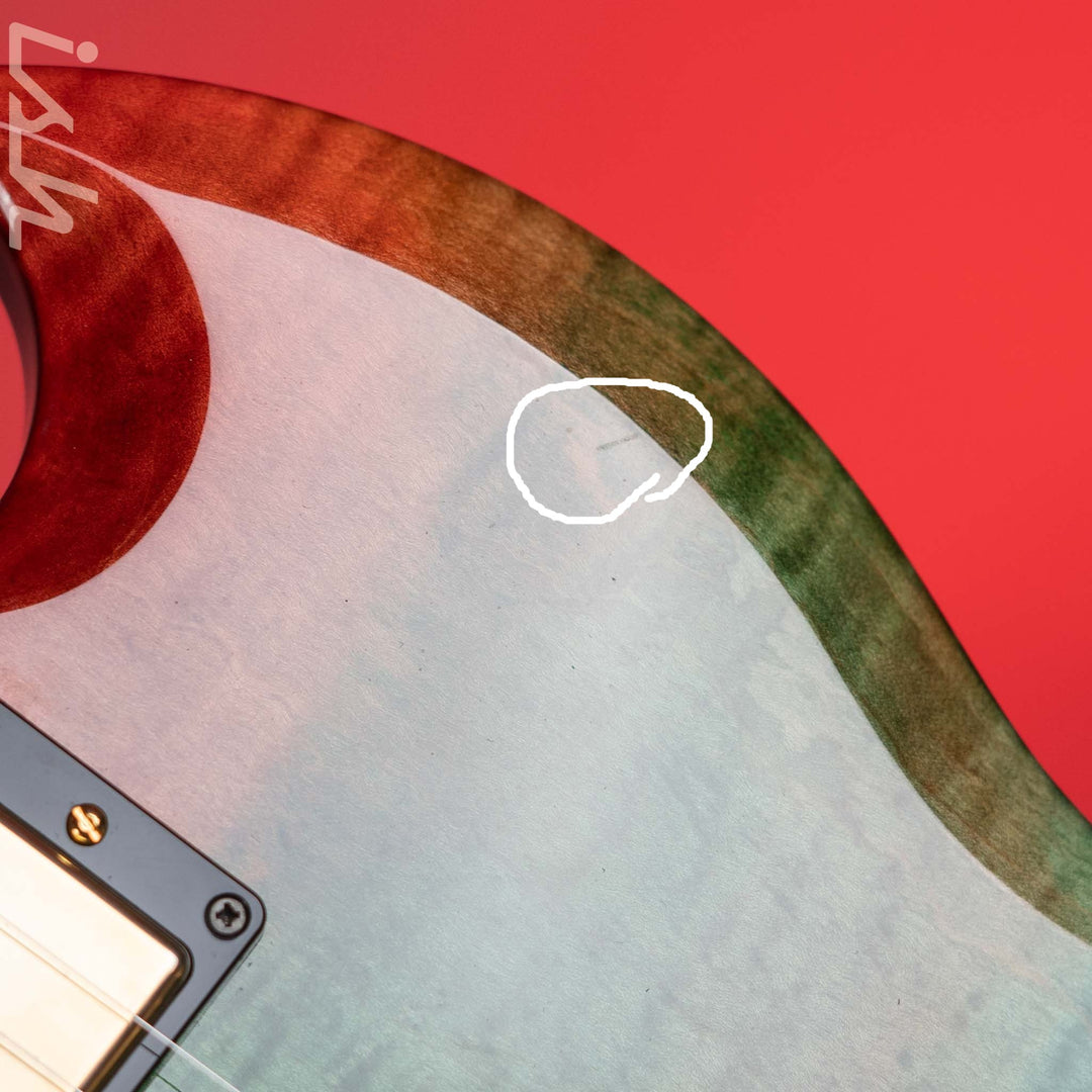 2017/2018 Gibson Custom Shop SG Elegant Flamed Maple Aurora Borealis
