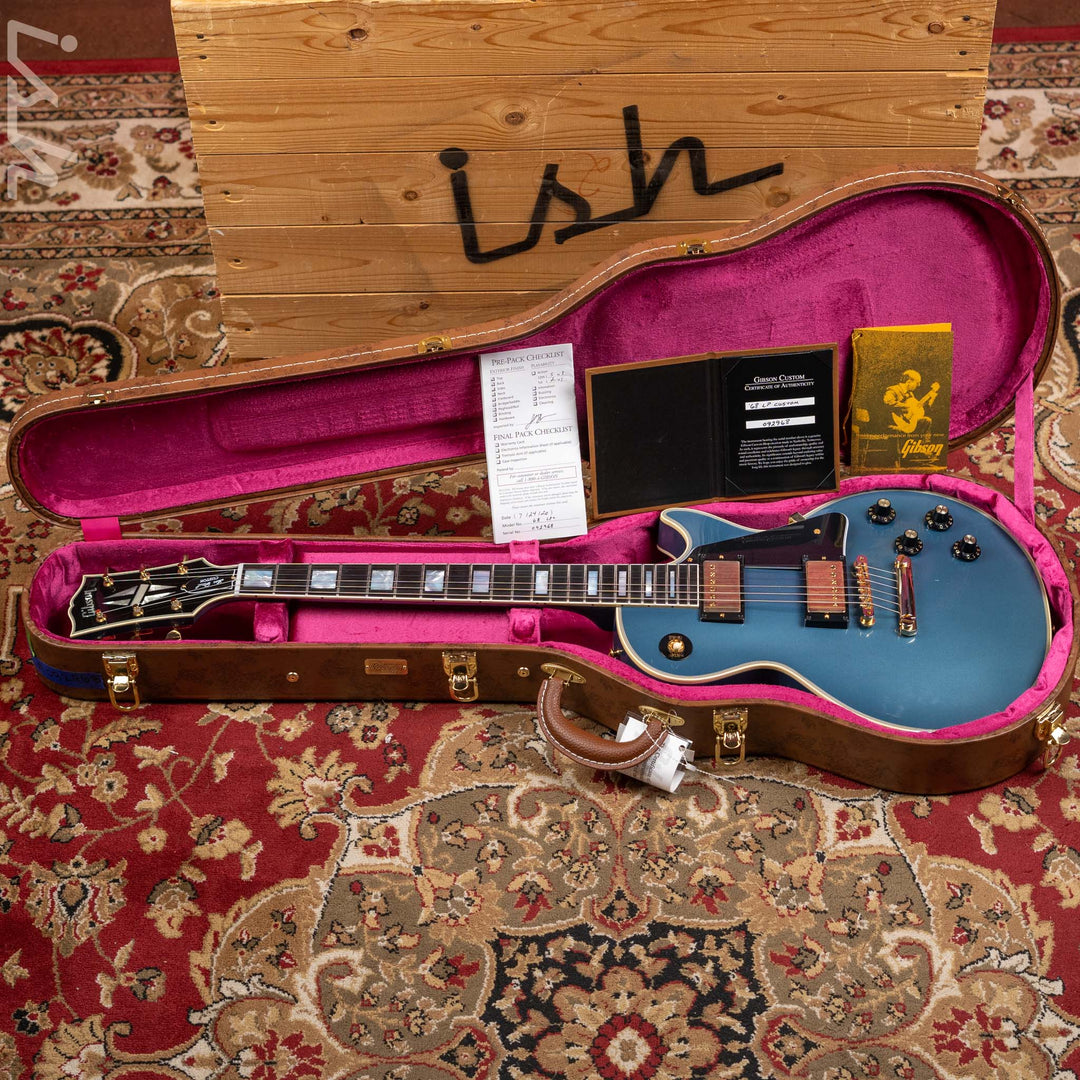 2020 Gibson Custom Shop Les Paul 1968 Reissue Pelham Blue