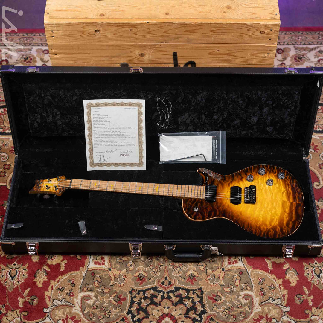 2023 PRS Private Stock Singlecut Sandstorm Glow