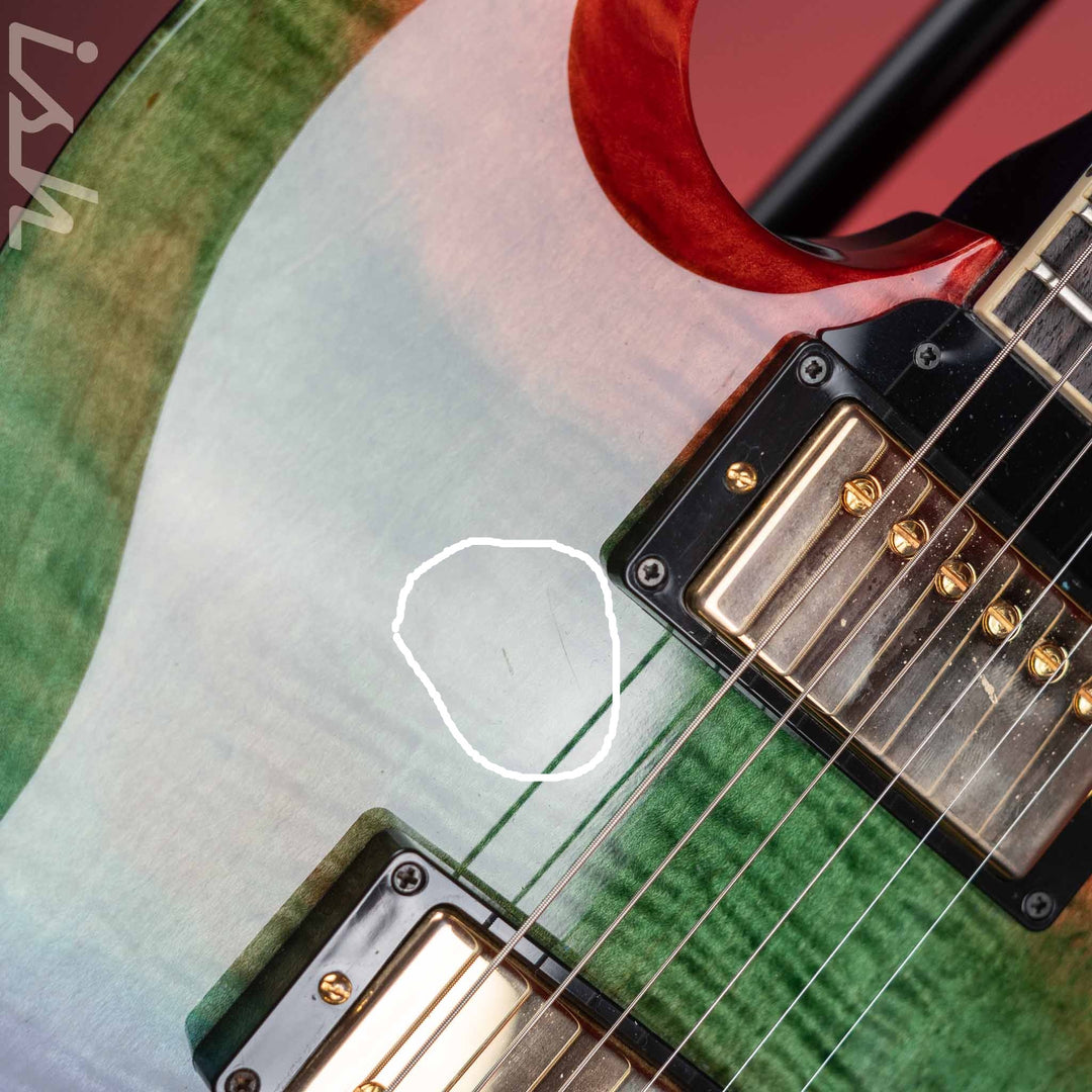 2017/2018 Gibson Custom Shop SG Elegant Flamed Maple Aurora Borealis