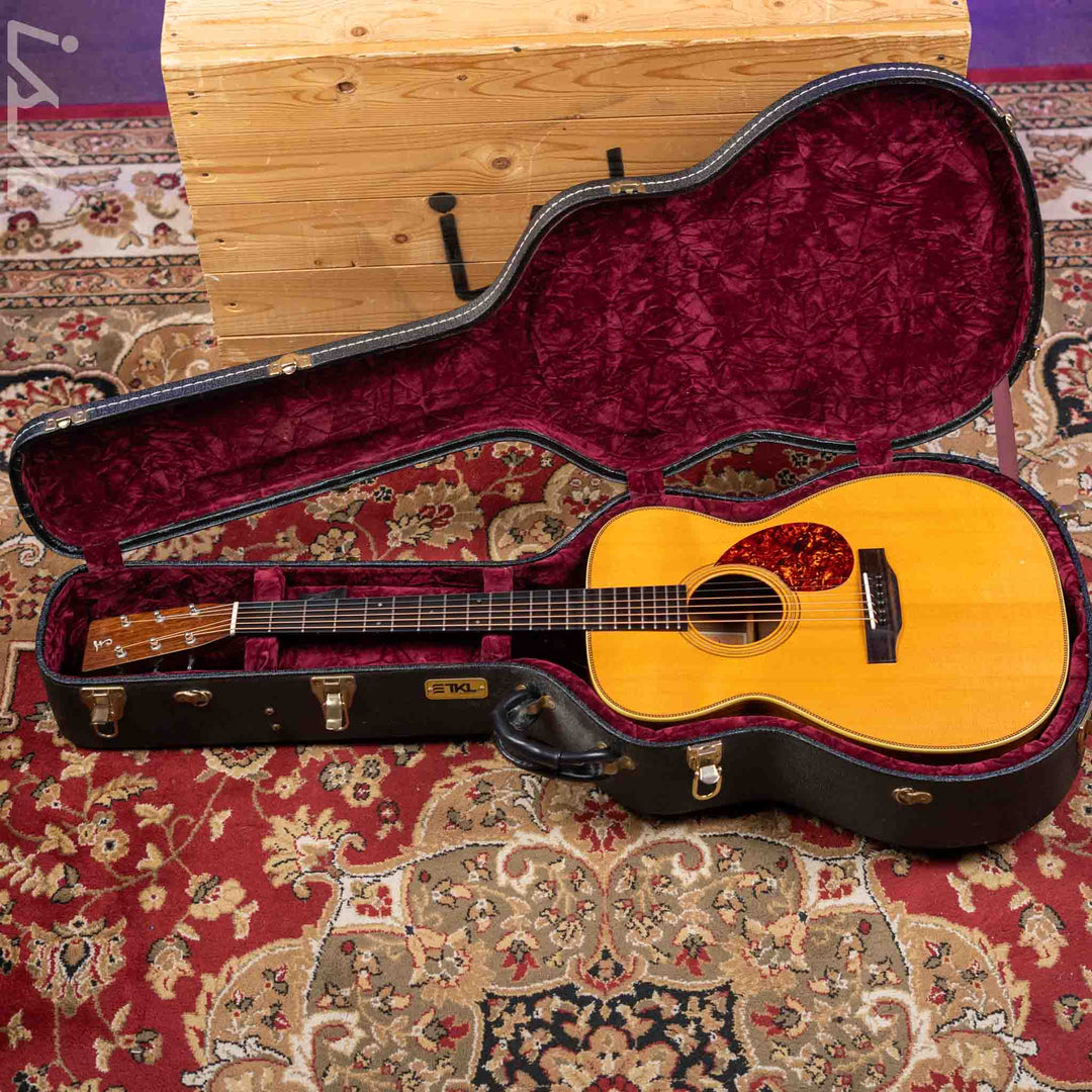 1986 Franklin Guitar Co. OM-28 Acoustic Guitar Natural