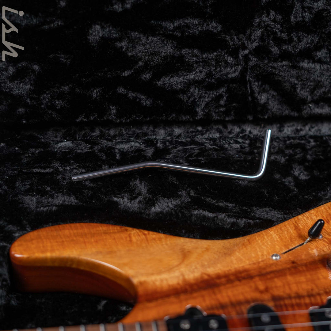 2015 Suhr Modern Carve Top Natural Curl Koa