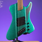 Dingwall D-Roc Standard 5-String Bass Aquamarine Metalflake Gloss