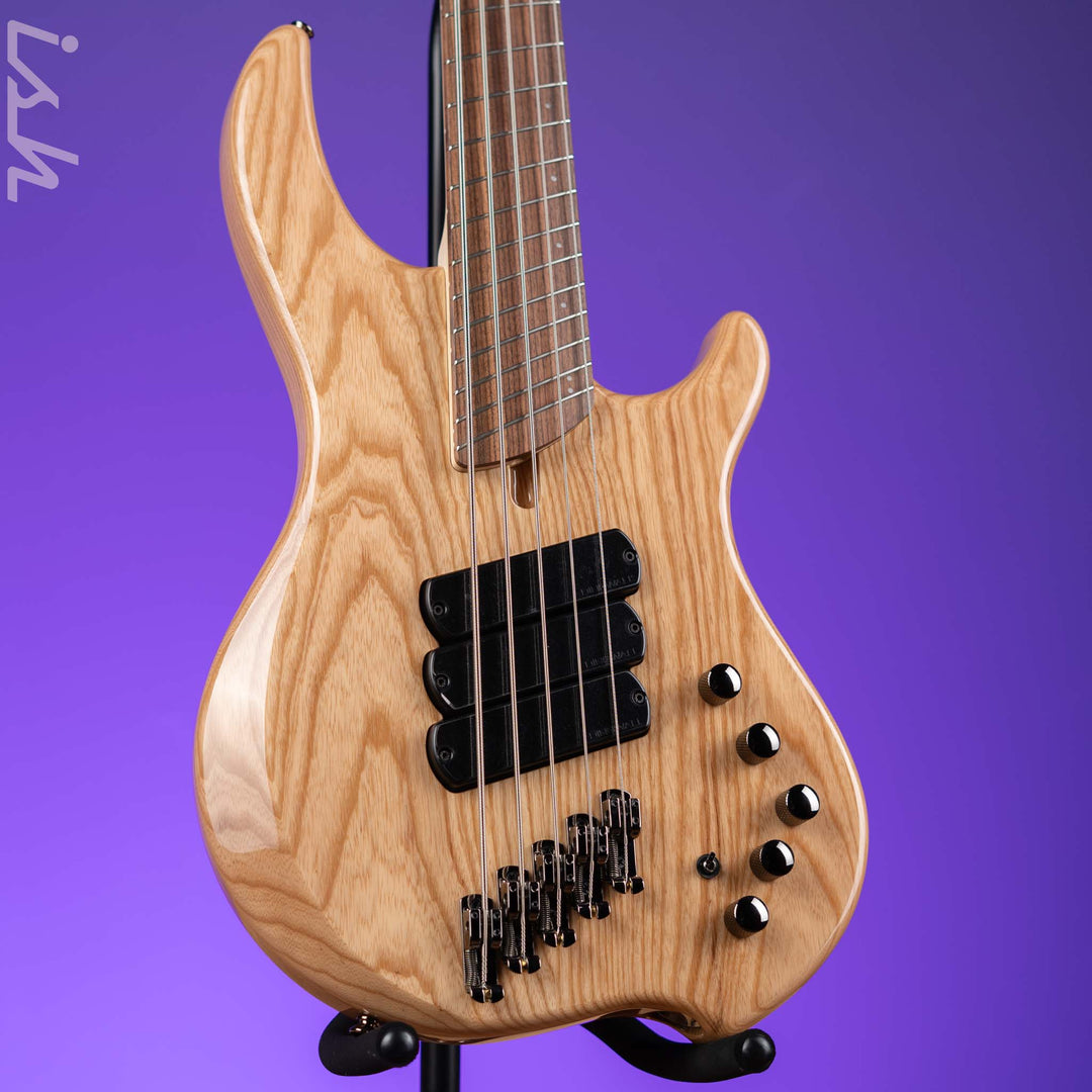 Dingwall Combustion 5-String Bass Natural Ash Pau Ferro Fretboard
