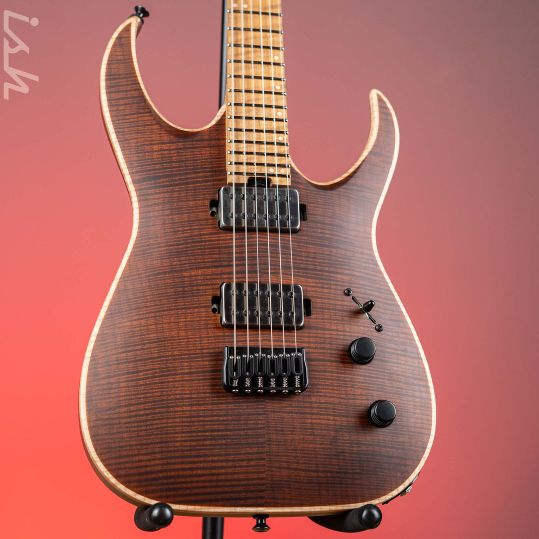 Jackson Custom Shop Misha Mansoor Signature Juggernaut HT FM 6 Amber Tiger Eye