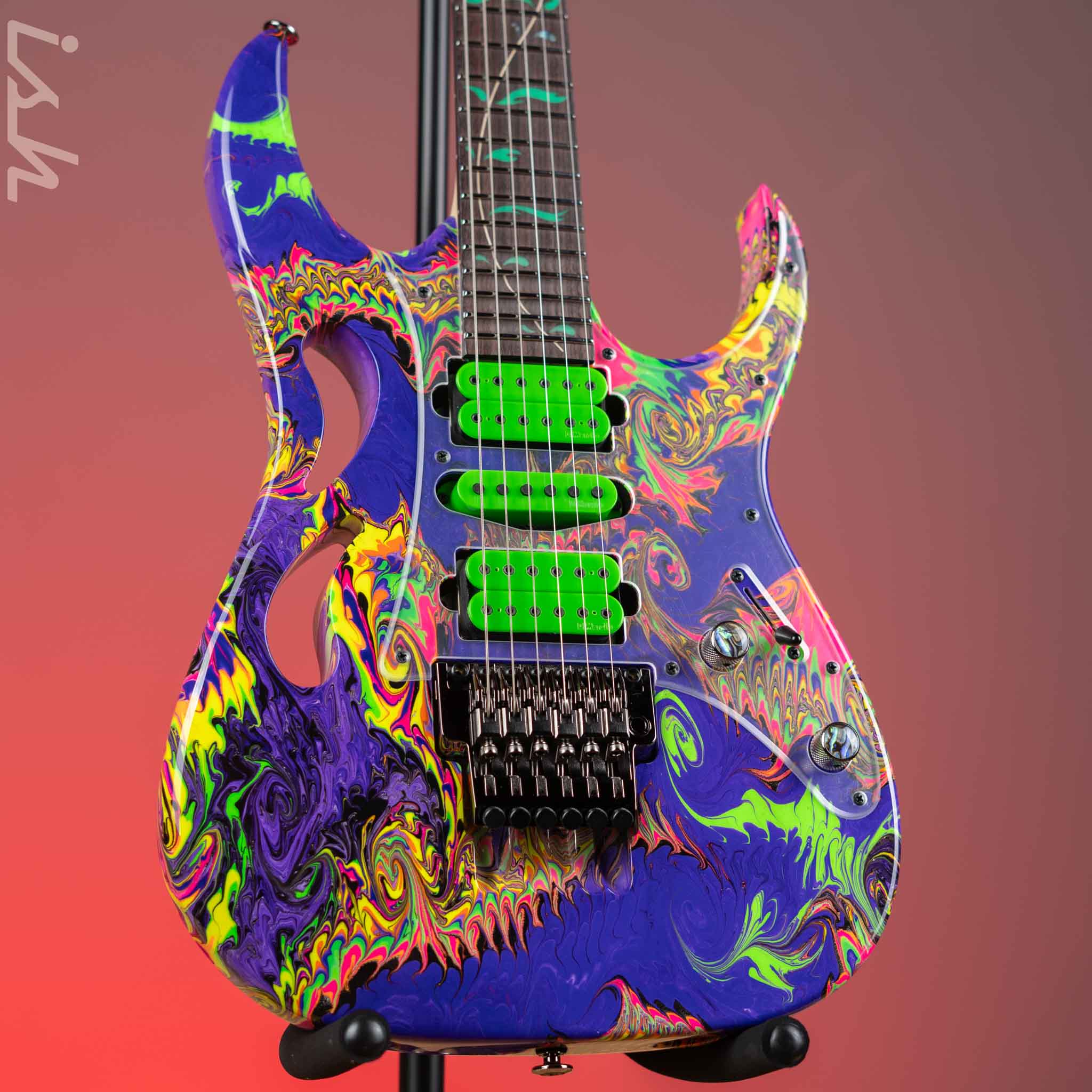2023 Ibanez Steve Vai Signature PIA77BON Brilliance of Now – Ish