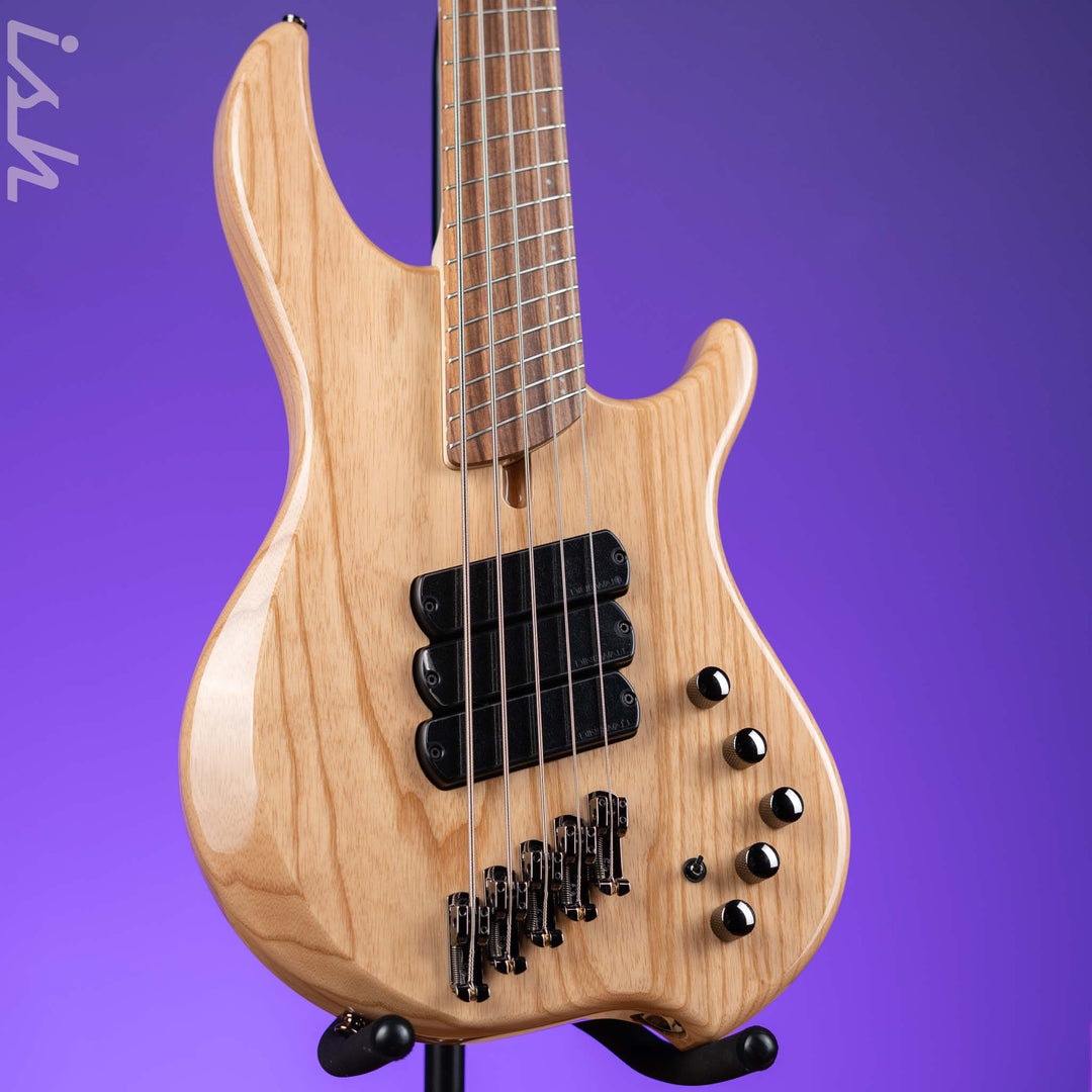 Dingwall Combustion 5-String Bass Natural Ash Pau Ferro Fretboard