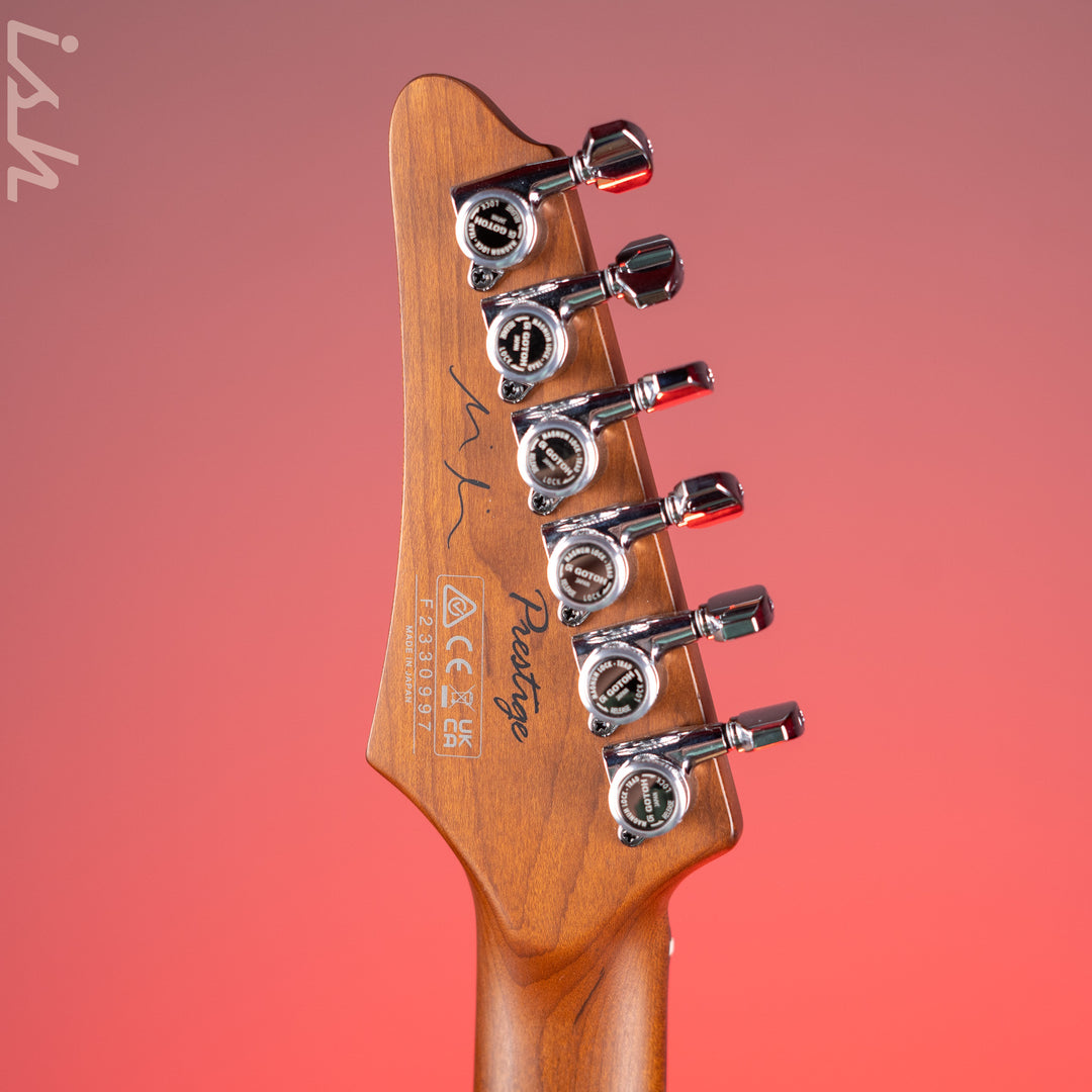 Ibanez Prestige MMN1 Martin Miller Signature Transparent Aqua Blue