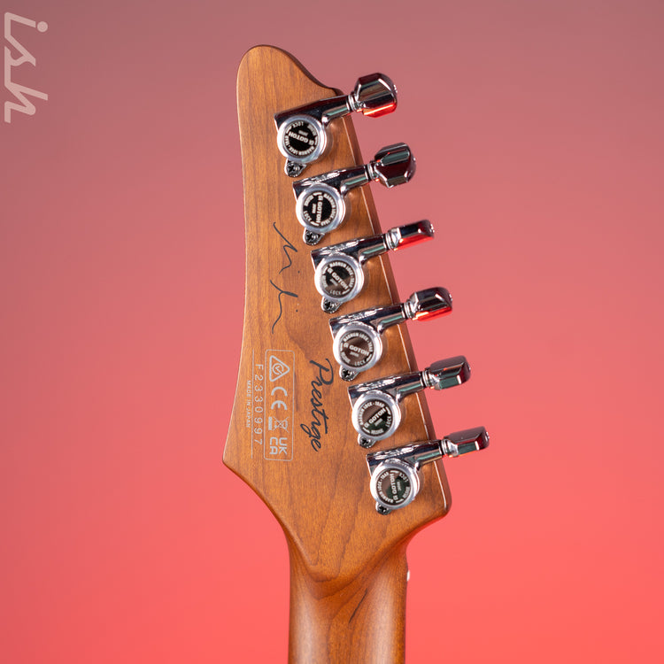 Ibanez Prestige MMN1 Martin Miller Signature Transparent Aqua Blue