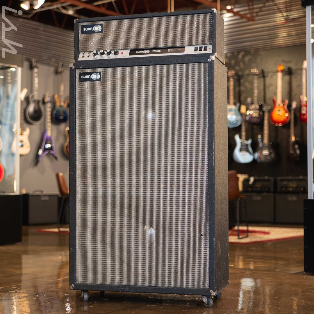 Sunn 2000s Bass Amp Head &amp; Sunn Bass Cabinet