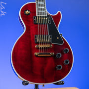 2021 Gibson Les Paul Custom Wine Red w/ Gold Hardware