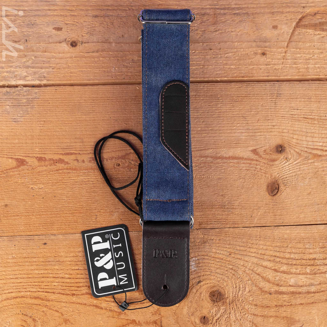 P&amp;P Music Blue Denim Strap