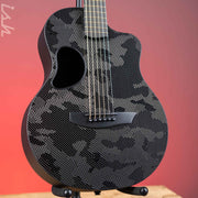McPherson Touring Carbon Fiber Acoustic-Electric Guitar Camo Top Black Hardware