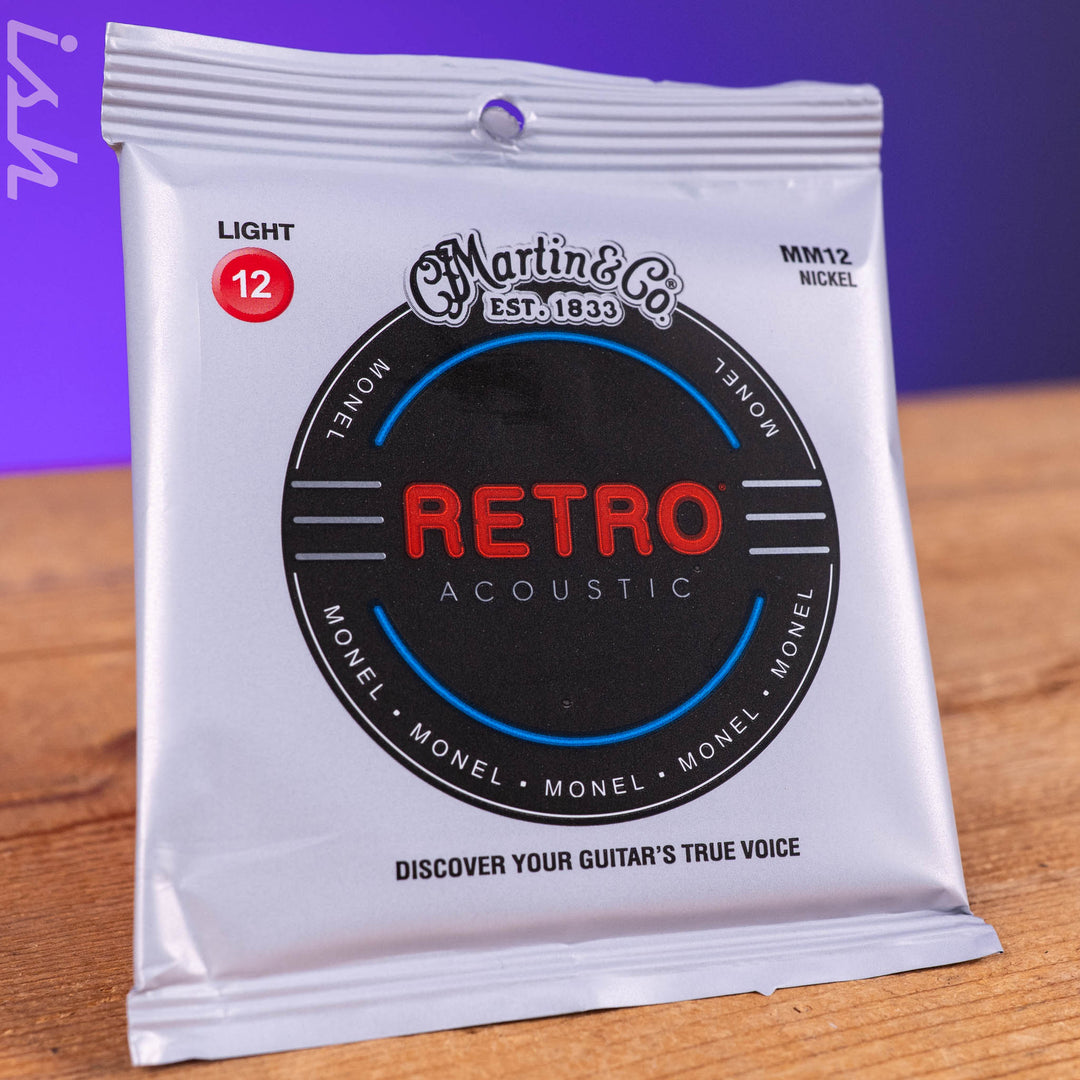 Martin MM12 12-54 Retro Light Acoustic Guitar Strings