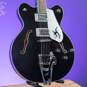 Gretsch Electromatic John Gourley Broadkaster Center Block Iridescent Black Demo